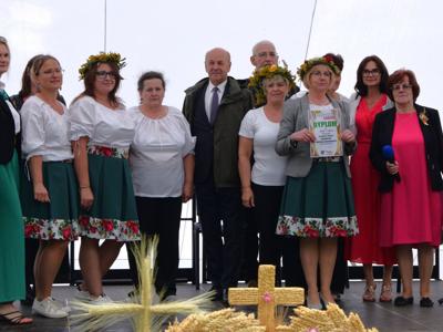 Dożynki Gminne w Trąbinie gmina Brzuze
