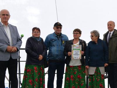 Dożynki Gminne w Trąbinie gmina Brzuze