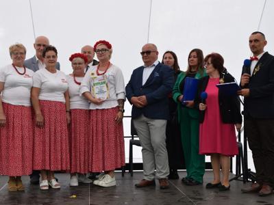 Dożynki Gminne w Trąbinie gmina Brzuze