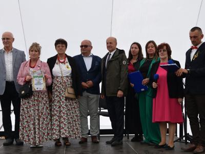 Dożynki Gminne w Trąbinie gmina Brzuze