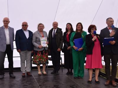 Dożynki Gminne w Trąbinie gmina Brzuze
