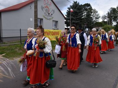 Dożynki Gminne w Trąbinie gmina Brzuze