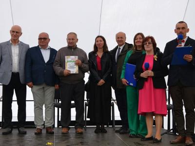 Dożynki Gminne w Trąbinie gmina Brzuze