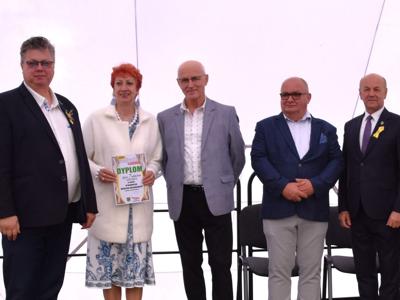 Dożynki Gminne w Trąbinie gmina Brzuze