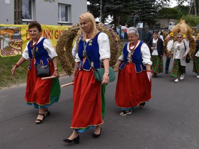 Dożynki Gminne w Trąbinie gmina Brzuze