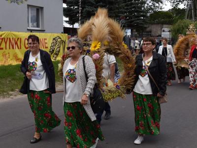 Dożynki Gminne w Trąbinie gmina Brzuze