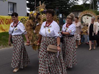 Dożynki Gminne w Trąbinie gmina Brzuze