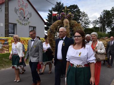 Dożynki Gminne w Trąbinie gmina Brzuze