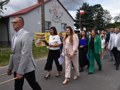 Dożynki Gminne w Trąbinie gmina Brzuze