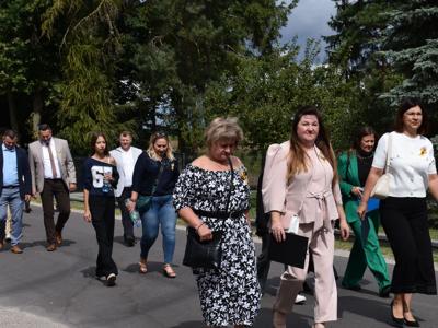 Dożynki Gminne w Trąbinie gmina Brzuze