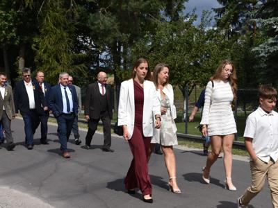 Dożynki Gminne w Trąbinie gmina Brzuze