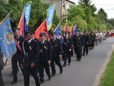 Dożynki Gminne w Trąbinie gmina Brzuze
