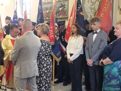 Dożynki Gminne w Trąbinie gmina Brzuze