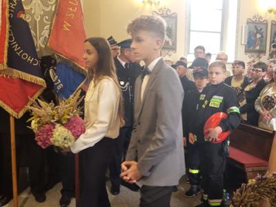 Dożynki Gminne w Trąbinie gmina Brzuze