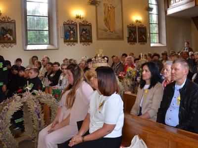 Dożynki Gminne w Trąbinie gmina Brzuze