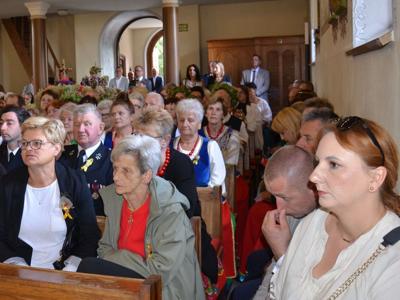 Dożynki Gminne w Trąbinie gmina Brzuze