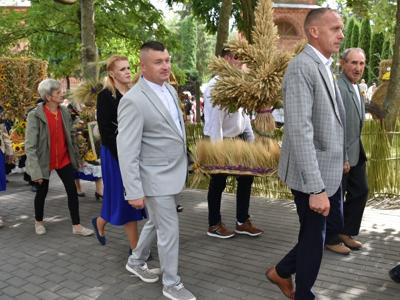 Dożynki Gminne w Trąbinie gmina Brzuze