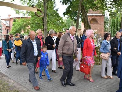 Dożynki Gminne w Trąbinie gmina Brzuze