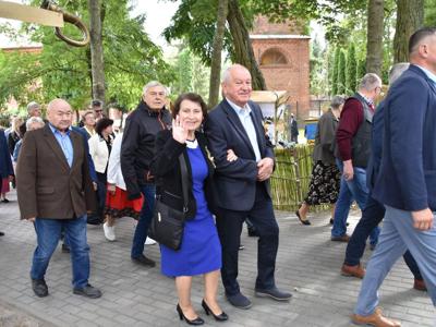 Dożynki Gminne w Trąbinie gmina Brzuze