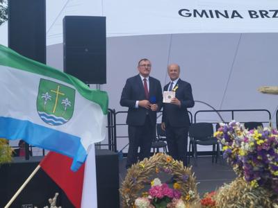 Dożynki Gminne w Trąbinie gmina Brzuze
