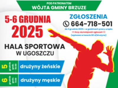 Serdecznie zapraszamy na turniej siatkówki halowej