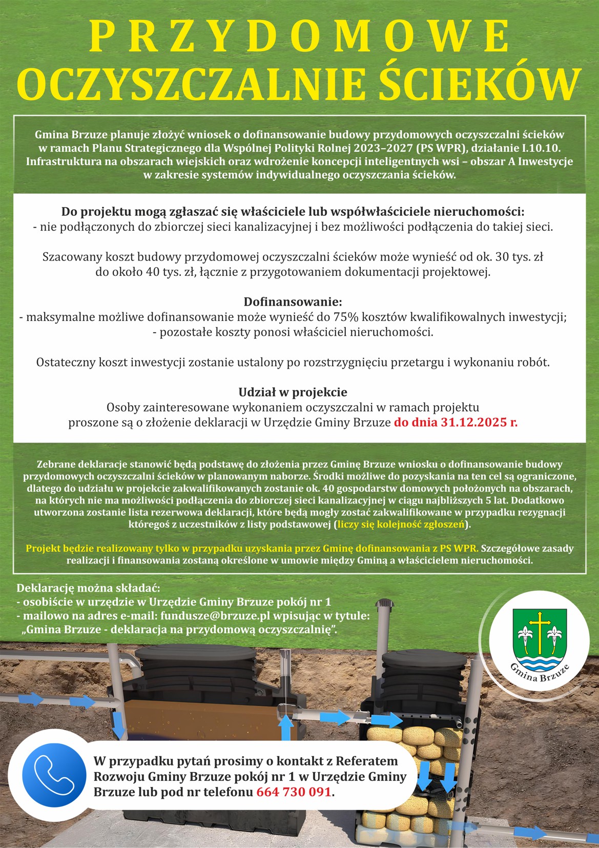 Przydomowe oczyszczalnie ścieków