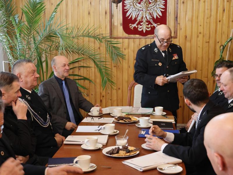 zebranie zarządu OSP