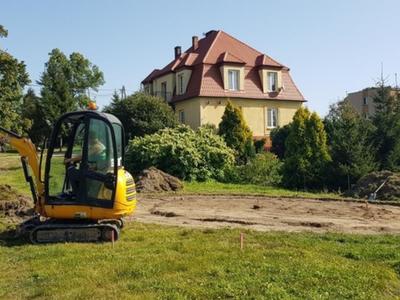 Zagospodarowanie skweru w Ostrowitem
