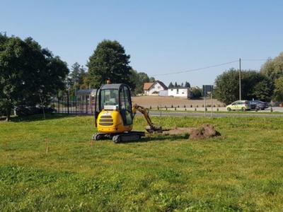 Zagospodarowanie skweru w Ostrowitem