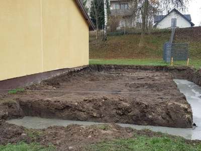 Nowy garaż dla OSP Dobre
