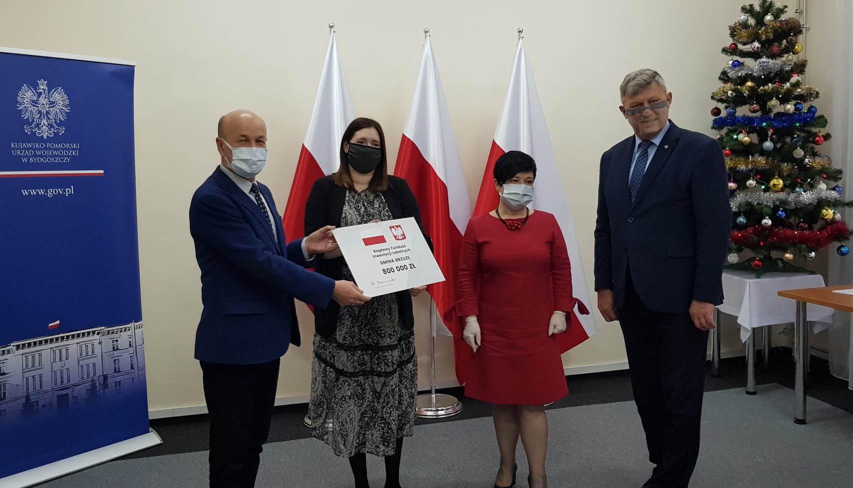Środki z rządowego funduszu dla gminy Brzuze