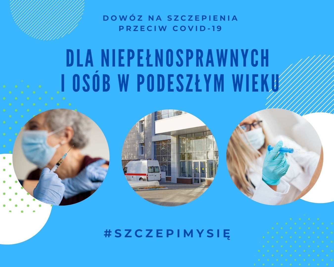 Infolinia gminna w sprawie dowozu na szczepienia