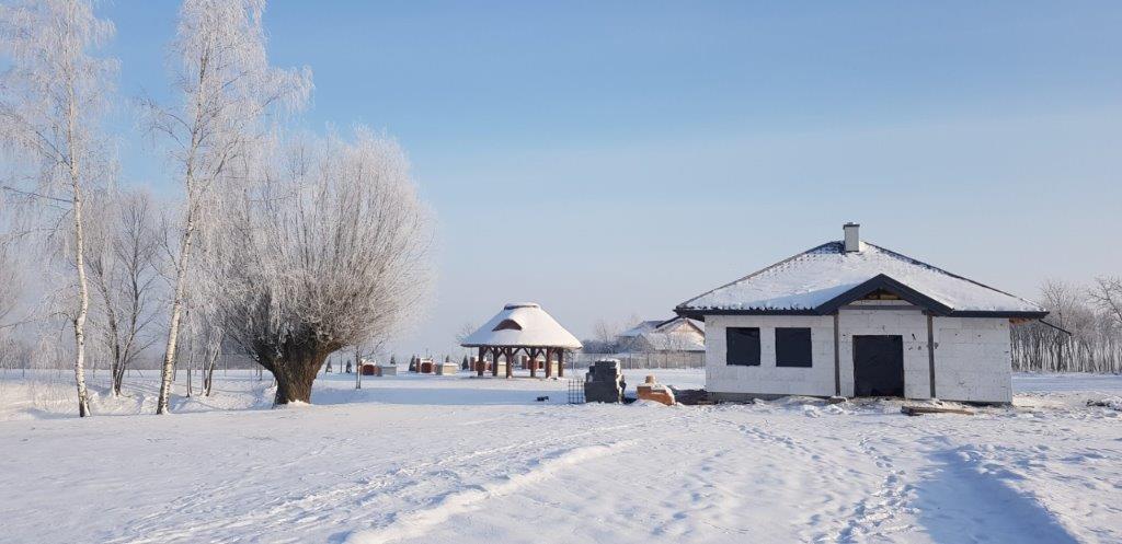 Zimowe prace w kleszczyńskiej świetlicy