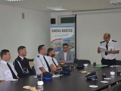 Posiedzenie Zarządu Gminnego ZOSP Brzuze