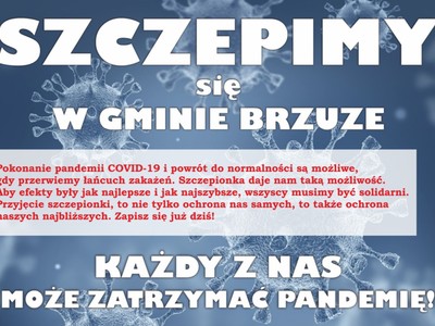 Szczepimy się w Gminie Brzuze