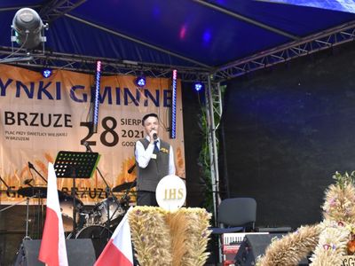 XXII Dożynki Gminne w Brzuzem