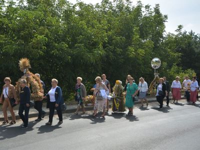 XXII Dożynki Gminne w Brzuzem
