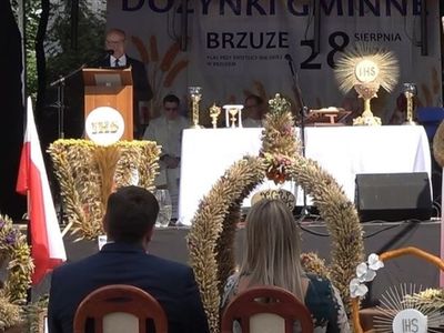 XXII Dożynki Gminne w Brzuzem