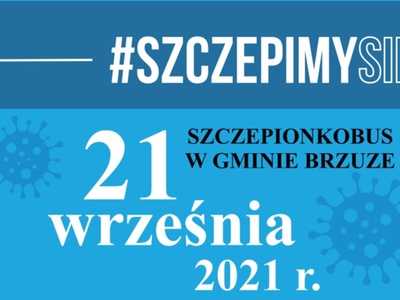 Szczepionkobus w gminie Brzuze