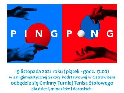 Gminny Turniej Tenisa Stołowego