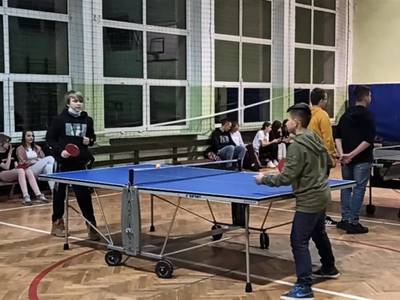Zawody w tenisie stołowym