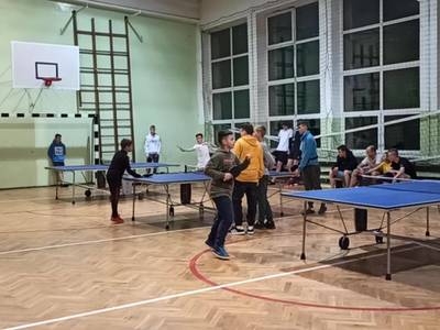 Zawody w tenisie stołowym