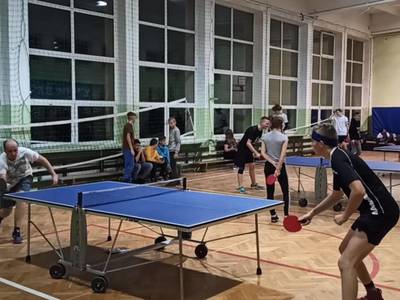 Zawody w tenisie stołowym