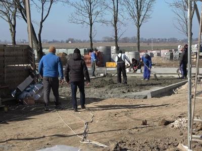 Budowa sali gimnastycznej zaawansowana