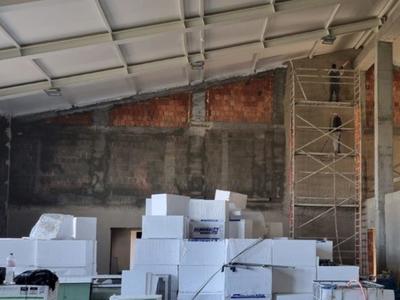 Budowa sali gimnastycznej zaawansowana