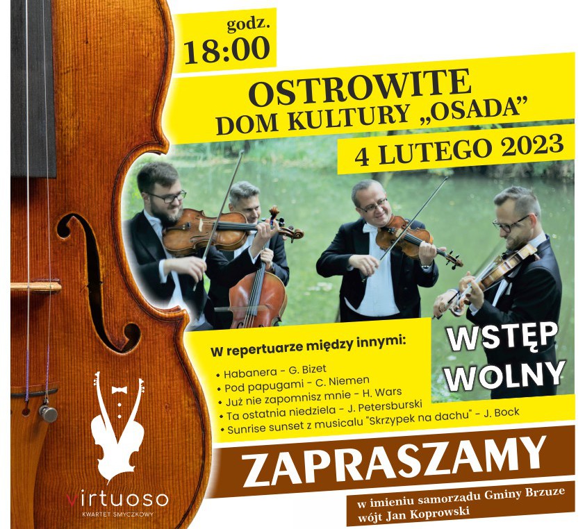 Zaproszenie na koncert