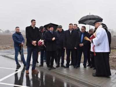 Otwarcie drogi w Giżynku