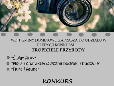Konkurs fotograficzny "Tropiciele przyrody"