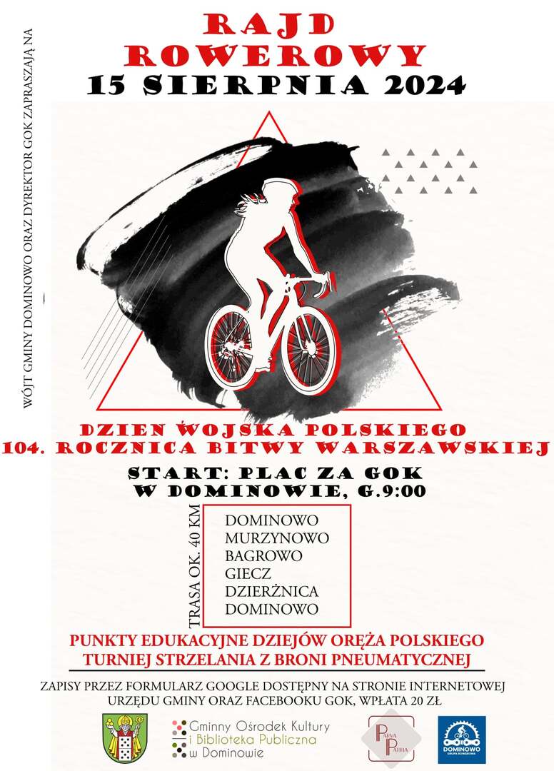Rajd rowerowy 15 sierpnia