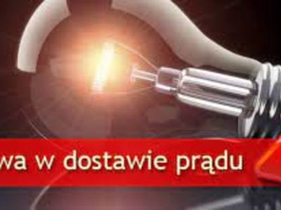 Przerwa w dostawie prądu